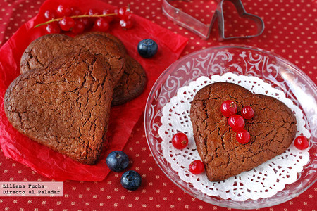 Galletas corazón de Nutella: receta para enamorados del chocolate