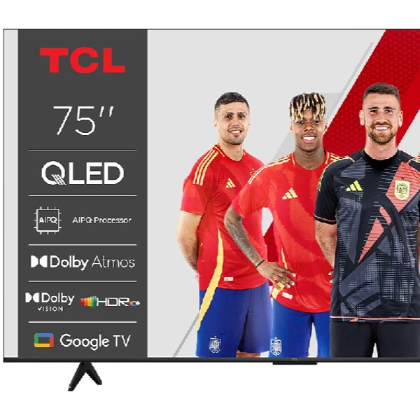 TV QLED 190,5 cm (75") TCL 75P7K, 4K HDR TV