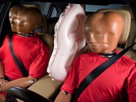 airbag entre asientos