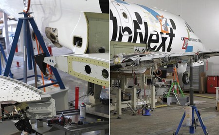 Airbus wing tests