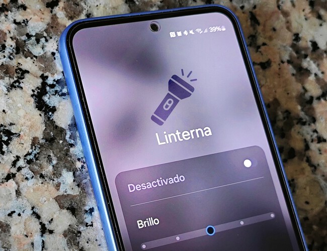 Linterna Samsung