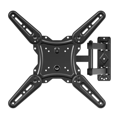 GRIFEMA Soporte TV Pared para 26-65", Brazo TV Giratorio Inclinable Extensible Máx Soporte VESA 400x400mm, hasta 35kg Sujeción TV Pared Universal Versatilidad Fácil Instalación GB1010