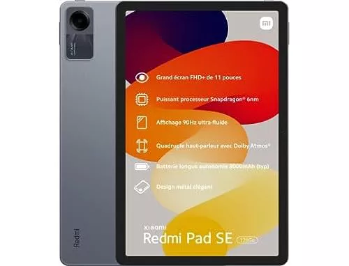 Xiaomi Redmi Pad SE グラファイトグレー 4GB RAM 128GB ROM
