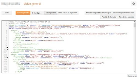Blogger renueva su editor de HTML para las plantillas