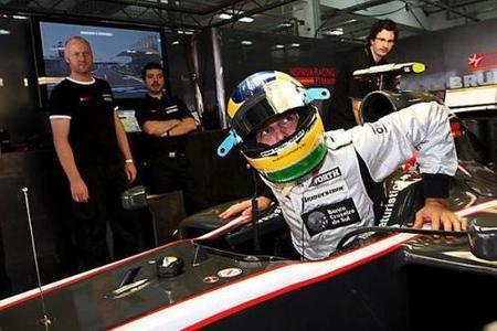 Hispania Racing Team y Bruno Senna ya se han estrenado en Bahréin
