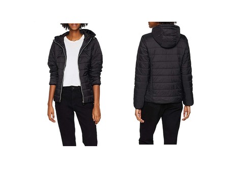 El abrigo para mujer New Look Luna en negro está rebajado a 14 euros en Amazon