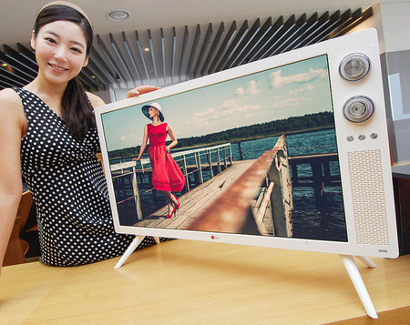 LG presenta un nuevo televisor Full HD con aroma retro