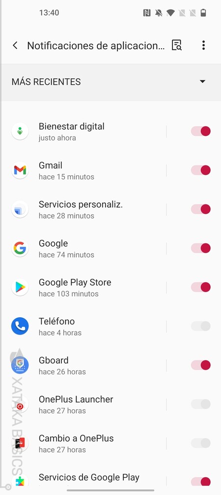 Decide De Que Apps Se Muestran Notificaciones