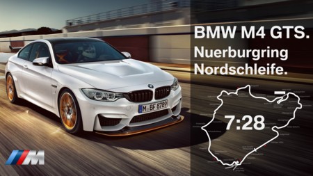 El BMW M4 GTS establece tiempo récord en el Nürburgring
