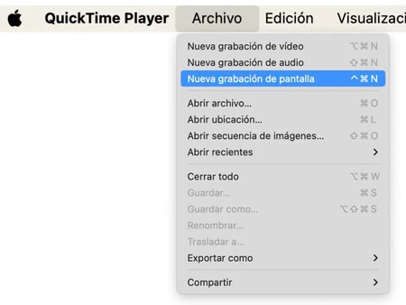 Grabacion Quicktime