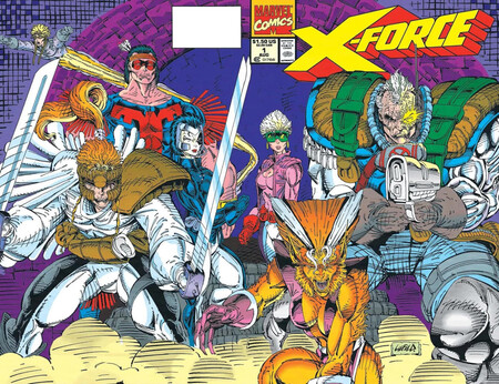 First X Force 1991 1 Art By Rob Liefeld And Brad Vancata
