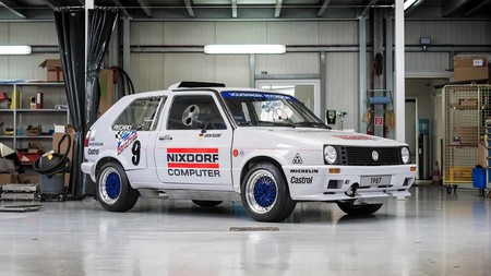 Así ha restaurado Volkswagen su Golf GTI de dos motores que compitió en Pikes Peak en 1987