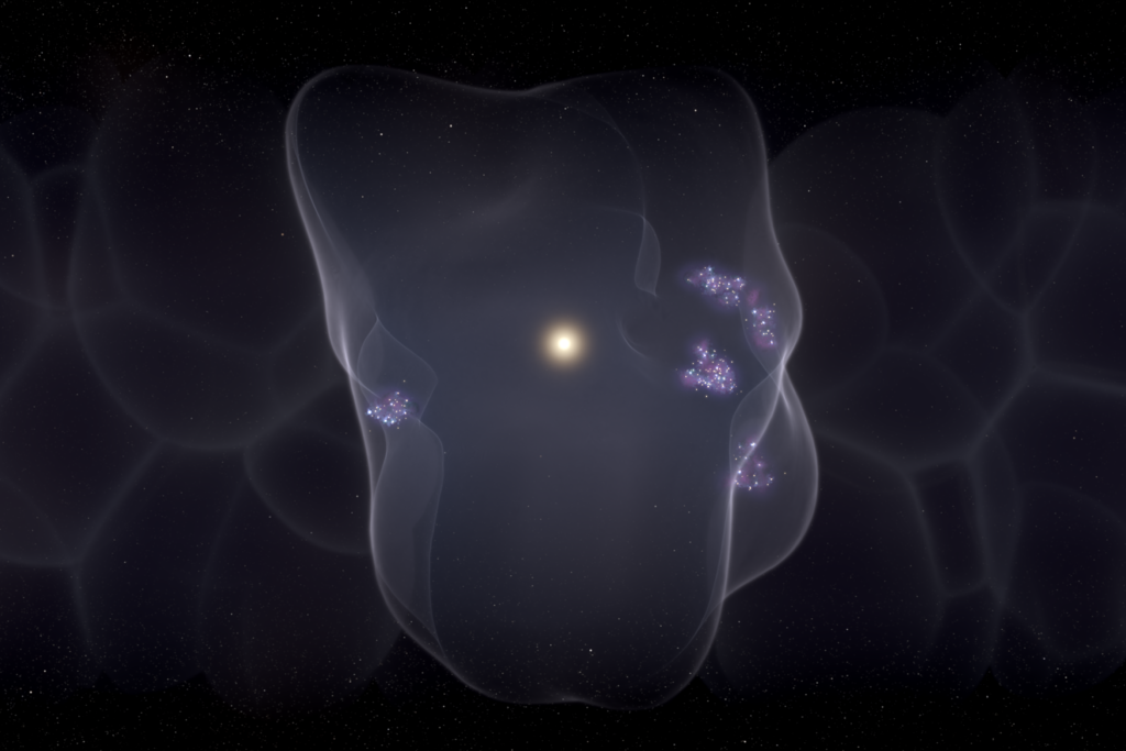 Si alguna vez te has preguntado si vives en una burbuja, la respuesta es 