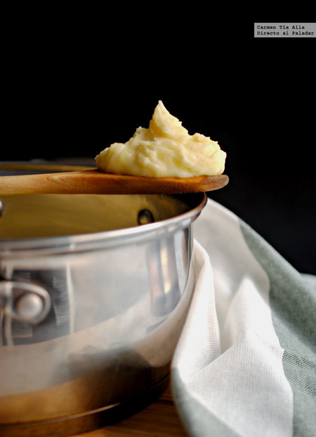Puré de patatas cremoso. Receta de guarnición