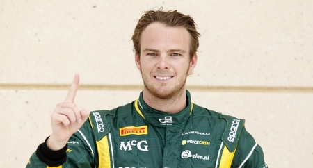 Giedo van der Garde será el segundo piloto de Caterham