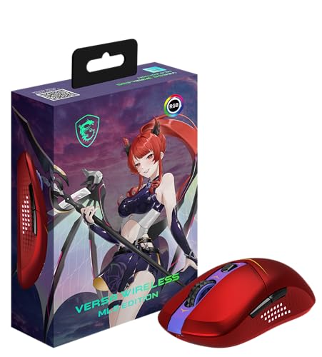 msi Versa W MLG Edition - Mouse para Juegos, 26.000 dpi