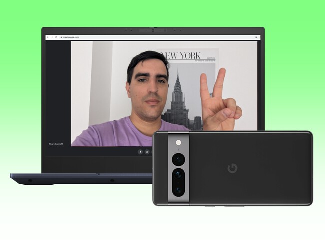 Movil Como Webcam