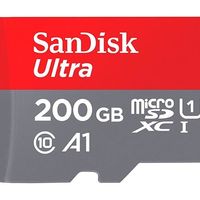 Precio mínimo hoy en Amazon para los 200 GB de la micro SDXC SanDisk Ultra: 29,99 euros 