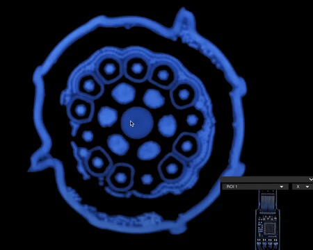 Apple の Thunderbolt 4 ケーブルの一部