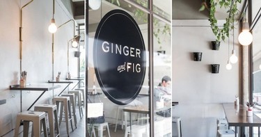 Ginger & Fig se encuentra en el barrio de Brooklyn. Pero no está en Nueva York, sino en Pretoria 