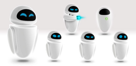 Iconos de Wall-E para Mac OS X y Adium