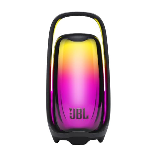 JBL Pulse 6, Altavoz Portátil con Luces de 360°, Negro