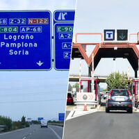 El País Vasco sumará el segundo peaje sin ventanillas de España: te registras o pagarás la multa en la AP-68 