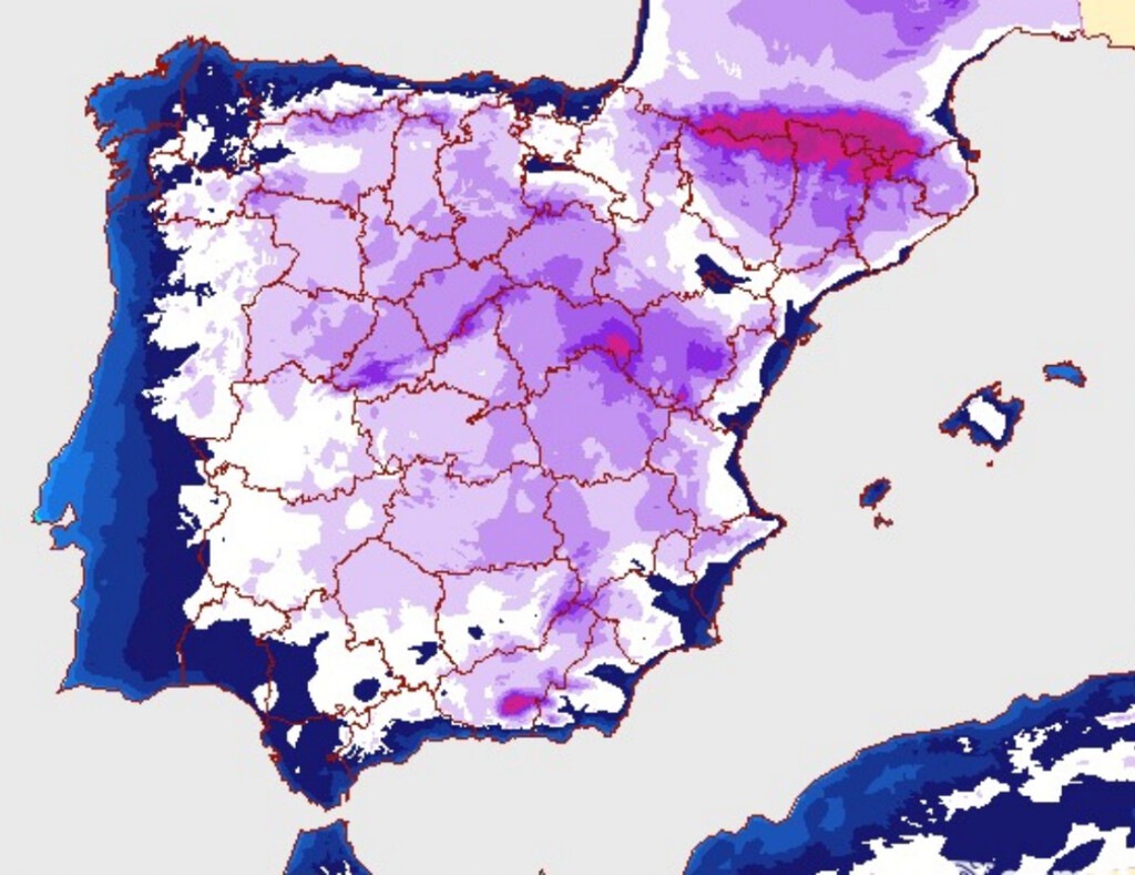 Ni otra Filomena ni error de cálculo: el "apocalipsis" de nieve y frío que nos esperaba para Reyes va a serlo mucho menos