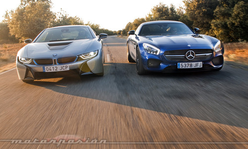 ¿Y si comparamos un Mercedes-Benz AMG GT S con un BMW i8? (Parte 2)