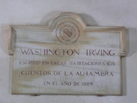 La Alhambra rinde homenaje a Washington Irving
