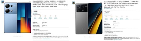Poco M6 Pro Y Poco X6 Pro