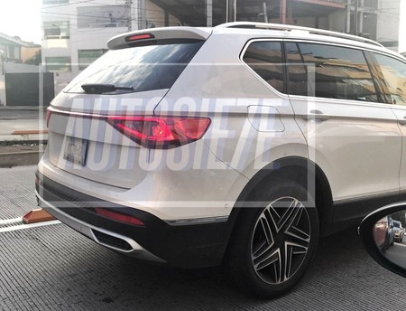 ¡Espiado! El SEAT Tarraco ya circula (sin pudor) por las carreteras de México