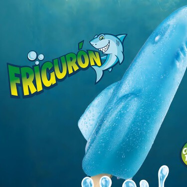 Frigo anuncia la vuelta de su Frigurón, el helado azul con forma de tiburón que marcó a toda una generación