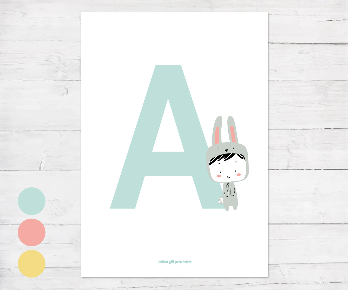 Lámina con la inicial disponible en dos tamaños:
Grande (L): Una lámina. Tamaño: 29.7 x 42 cm.
Mediana : (M): Una lámina. Tamaño 21 x 29.7 cm.