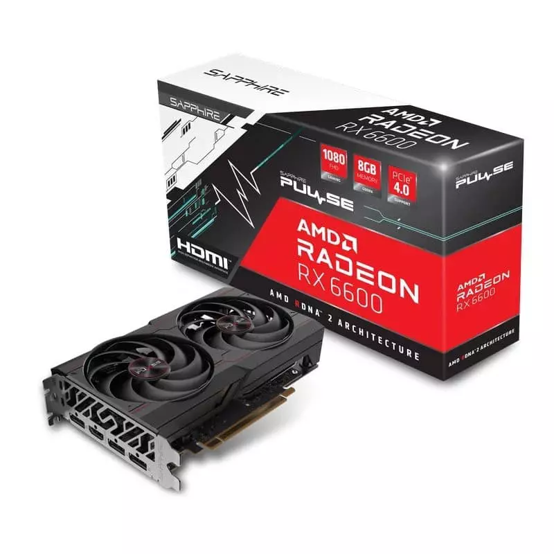 Sapphire Pulse AMD Radeon RX 6600 8GB GDDR6