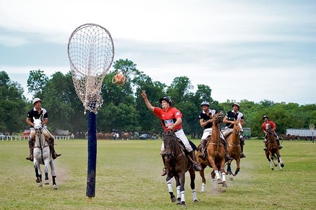 El pato, el deporte nacional de la Argentina