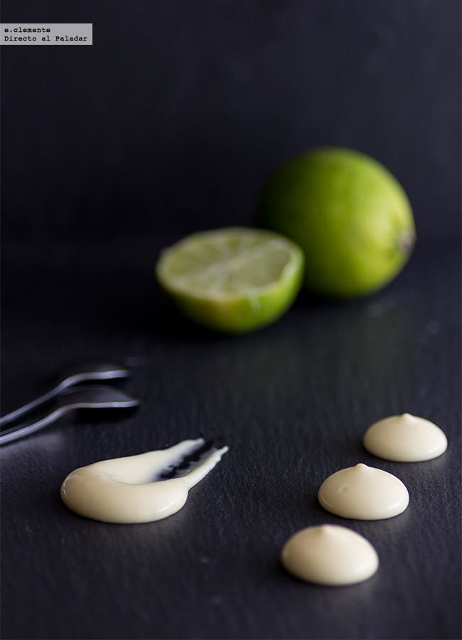 Crema de lima o lima curd. Receta básica de repostería de la que no podrás prescindir