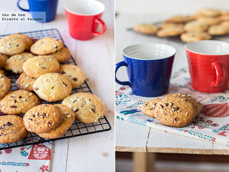 Receta de galletas rústicas con almendras