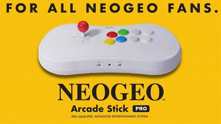 NeoGeo Arcade Stick Pro, la consola con forma de mando, incluirá un total de 20 juegos de lucha preinstalados