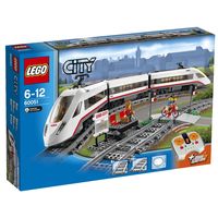 Tren de pasajeros de alta velocidad de Lego City por 101 euros en Amazon. 22% de descuento