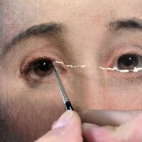 No mucha gente puede dedicarse a la restauración de arte. Gracias a este artesano podemos entrar a las tripas de la profesión