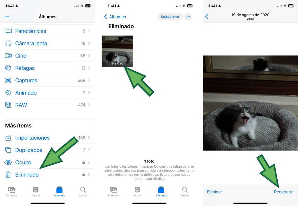 Recupera fotos borradas en menos de un minuto con este truco