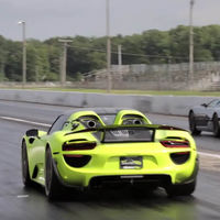 Mira cómo el Rimac Concept_One se merienda a un Porsche 918 Spyder