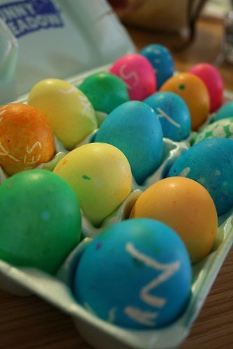 Vacaciones de Pascua 2012: ¿Queréis saber como se organiza la búsqueda de huevos el Domingo de Pascua?