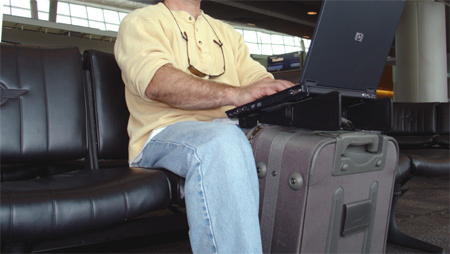 Portátiles perdidos en los aeropuertos