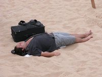 California: dormir en la playa
