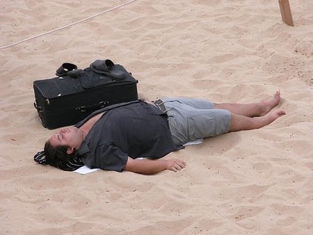 California: dormir en la playa