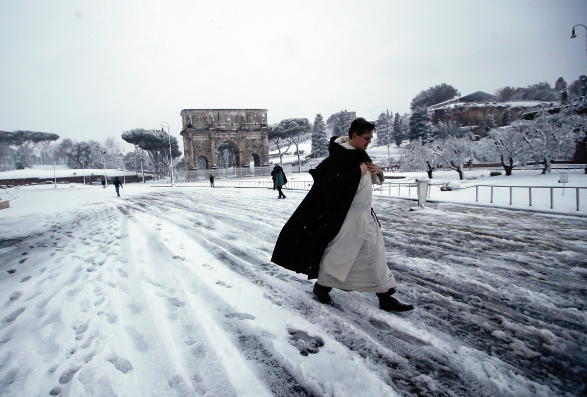 Nieve En Roma