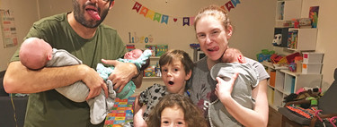 Uno en 10 millones: padres de mellizos y trillizos de forma natural, la increíble y emotiva historia de Dalit y Carlos