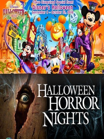 Halloween en los parques temáticos